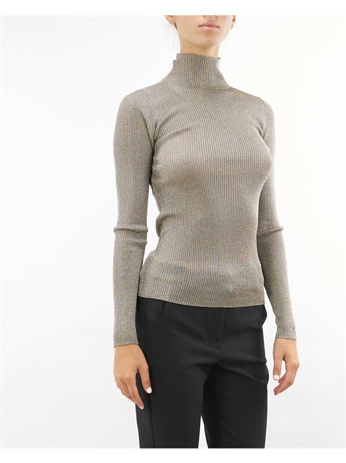 Wool and lurex turtleneck sweater Twinset TWIN SET |  | TT335011060